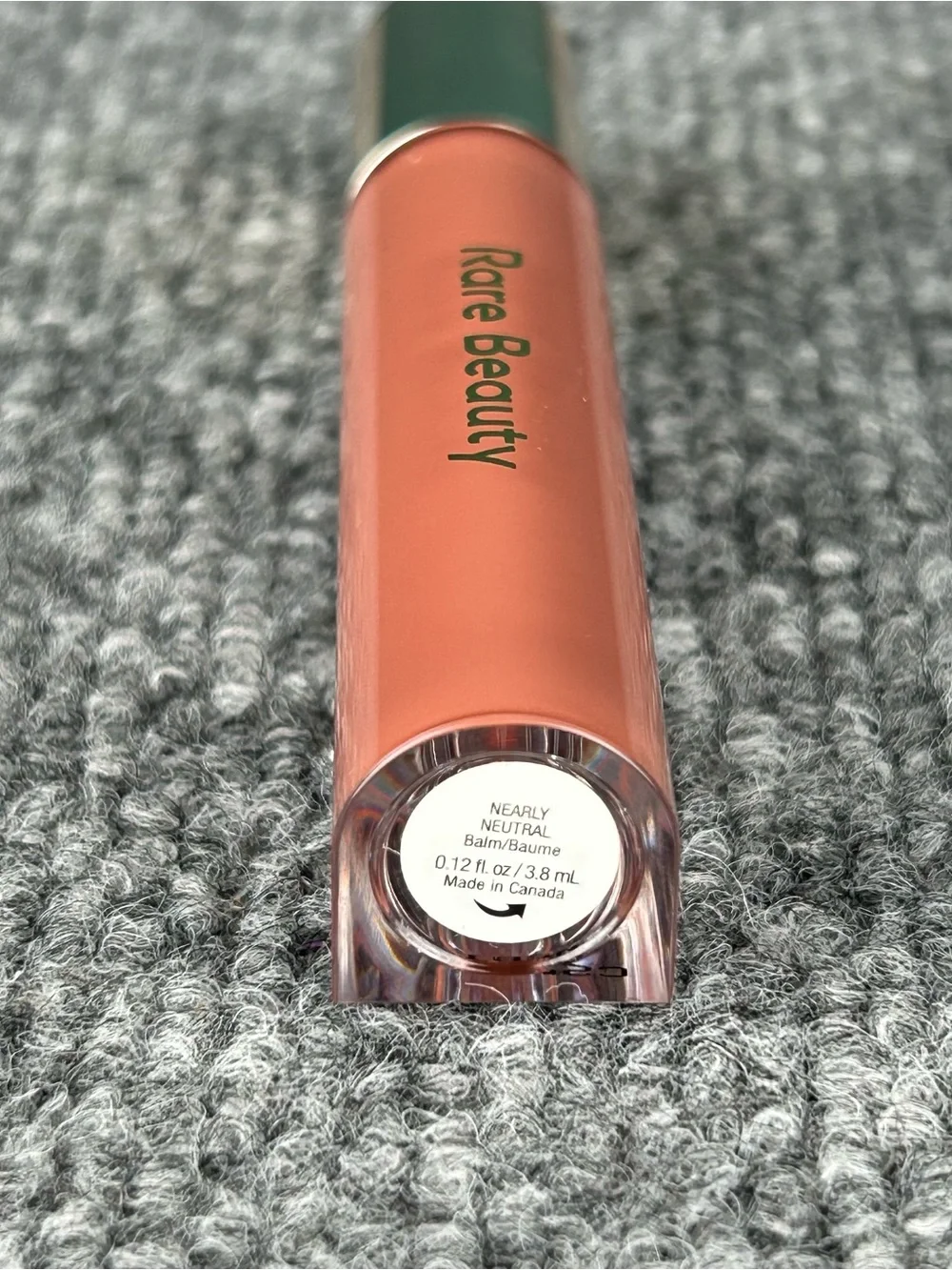 RARE BEAUTY Stay Vulnerable Glossy Lip Balm NEARLY NEUTRAL 0.12 oz Full sz NEW